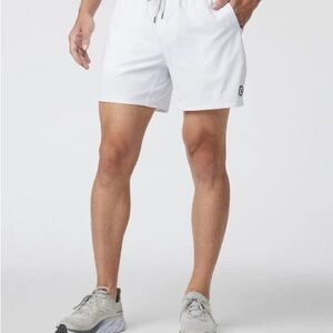 White Athletic Shorts